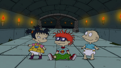 Rugrats: Aventuras en Pañales : Traviesos y dragones / El súper bebé'