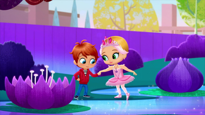 Shimmer y Shine : Ballet en el jardín'