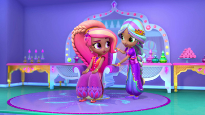 Shimmer y Shine : Peinados despeinados / El poder de las flores'