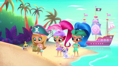 Shimmer y Shine : Las genios piratas'