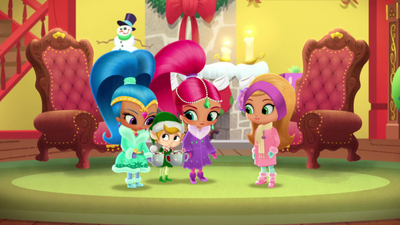 Shimmer y Shine : Las pequeñas genios de Santa'