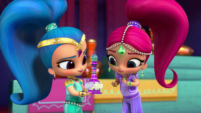 Shimmer y Shine : Embotelladas / La carrera Zaramino'