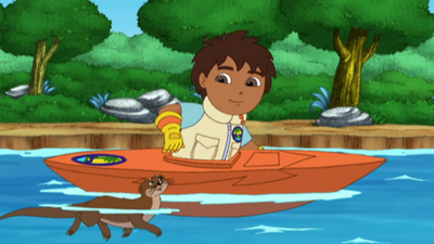 Go, Diego, Go! : Diego e Alicia salvam as lontras'