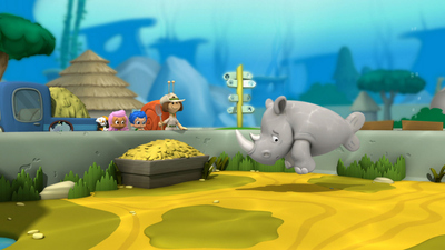 Bubble Guppies : El rinoceronte solitario'