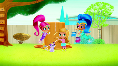 Shimmer y Shine : Una casita en el árbol'