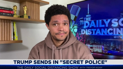 The Daily Show with Trevor Noah : The Daily Social Distancing Show - July 21, 2020'