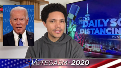 The Daily Show with Trevor Noah : The Daily Social Distancing Show - October 23, 2020'