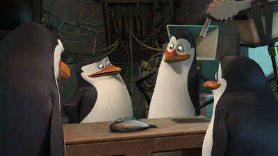 Los Pingüinos de Madagascar : Supermort / La nueva compañera'