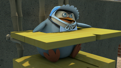 Los Pingüinos de Madagascar : Odio a primera vista / La crisis con cuajito'