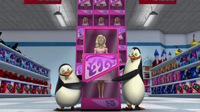 Los Pingüinos de Madagascar : Operación: Piojos / Al borde de la locura'