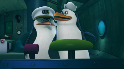 Los Pingüinos de Madagascar : Buenas noches, Ninja / Sitiados'