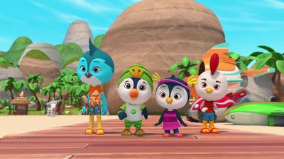 Top Wing : Socorristas en la playa / El paseo de aventura de Oso Valiente'