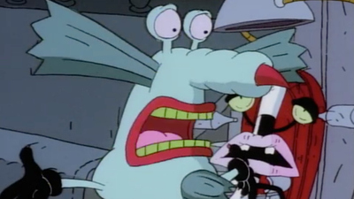 AAAHH!!! Real Monsters : Who'll Stop the Brain? / Cement Heads'