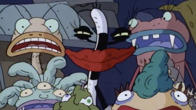 AAAHH!!! Real Monsters : Oblina Without a Cause / Slick Ick'