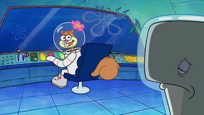 Bob Esponja : Alguien está en la cocina con Arenita / Trabajo interno'