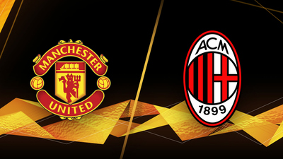 UEFA Europa League : Man. United vs. AC Milan'