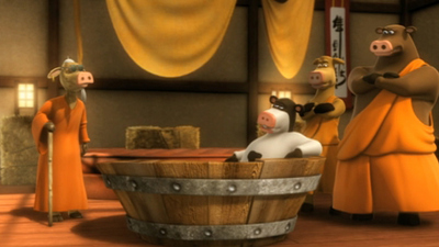 La Granja : Cerdo amor / La vaca del Sol'