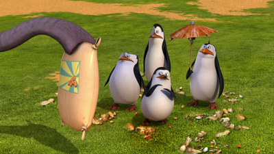 Die Pinguine aus Madagascar : Die Gehege-WG / 00Mort'