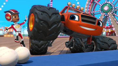 Blaze and the Monster Machines : The Super-Size Prize'