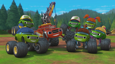 Blaze and the Monster Machines : The Pickle Family Campout'