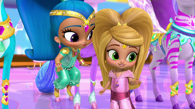 Shimmer and Shine : Pets To The Rescue/Runaway Rainbow'