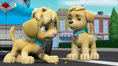 PAW Patrol : Mighty Pups, Super Paws: Pups Save a Giant Chicken/Mighty Pups, Super Paws: Pups Stop Harold's Deep Freeze'