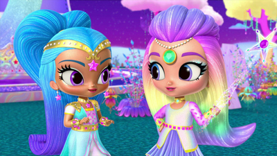 Shimmer and Shine : Rainbows To The Rescue/Daydreams Come True'