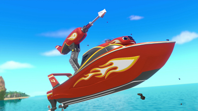 Blaze y Los Monster Machines : La carrera alrededor de la Tierra'