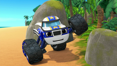 Blaze y Los Monster Machines : La isla del tesoro perdido'