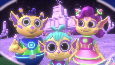 Blaze y Los Monster Machines : Aventura espacial alienígena'