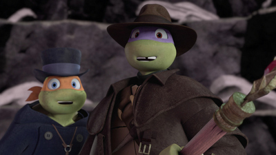 Les Tortues Ninjas : La crypte de Dracula'