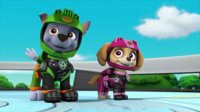 PAW Patrol : Moto Pups: Rescate en la Meseta Enroscada / Moto Pups: ¡Los cachorros salvan a Chase estornudos!'