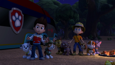 PAW Patrol : ¡Los cachorros salvan a Thundermouth! / Los cachorros salvan a la mascota de la clase'