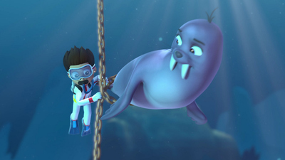 La Pat Patrouille : Maurice et Mauricette / L'os de dinosaure'