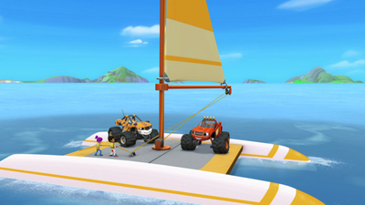 Blaze et les Monster Machines : Du vent dans les voiles'