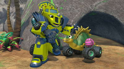 Blaze y Los Monster Machines : Tiranosaurios en problemas'