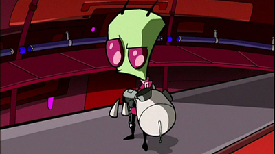Invasor Zim : La invasión del cerebro de perro tonto / Puerco malo malo'
