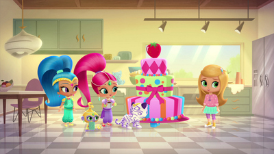 Shimmer et Shine : Pâte à gâteau'