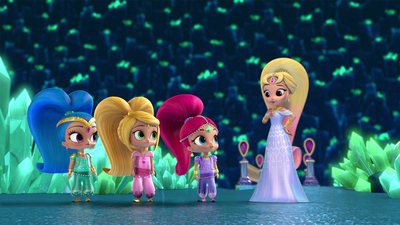 Shimmer et Shine : La Reine des Cristaux / le Blob'