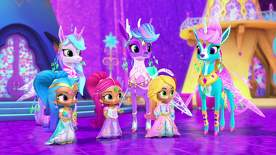 Shimmer and Shine : Die Pesenhorn-Parade / Nazboos magischer Umhang'
