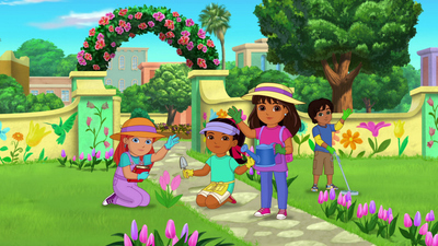 Dora & Friends : Der Gemeindegarten'