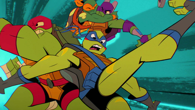 Rise of the Teenage Mutant Ninja Turtles - Il destino delle Tartarughe Ninja : Il Robot Tuttofare / Zuppa Calda: il Gioco'