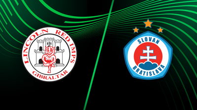 UEFA Europa Conference League : Lincoln Red Imps vs. Slovan Bratislava'