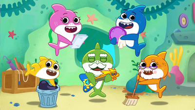 Baby Sharks große Show : Die Show muss im Fluss bleiben / Detektiv Baby Shark'