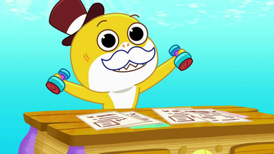 Baby Shark, el gran show : Alcalde Tiburón Bebé/Nada o Húndete'