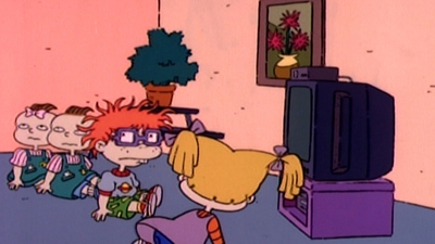 Rugrats: Aventuras en Pañales : El niño y la televisión / Se está cayendo el cielo'