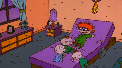 Rugrats: Aventuras en Pañales : La cama del abuelo / Buscando un gato'