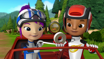 Blaze y Los Monster Machines : Carrera a la Montaña Cielo Alto'