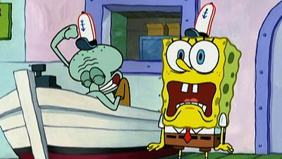 SpongeBob Schwammkopf : Nachtschicht / Krosse Liebe'