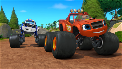 Blaze and the Monster Machines : The Island of Lost Treasure'